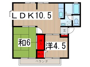 サンライフ大谷の物件間取画像